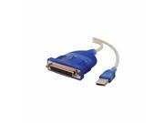 C2g Usb to Db25 Ieee 1284 Parallel Adapter Cable Parallel Adapter 16899