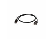 C2G 3FT DISPLAYPORT MALE TO HD MALE ADAPTER CABLE BLACK DISPLAYPORT CABLE 3 FT 54325