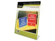 NuDell Clear Plastic Sign Holders NUD35485Z