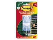Command All Weather Hooks and Strips MMM17093CLRAWES