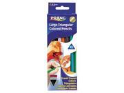 Prang Triangular Colored Woodcase Pencil DIX25120