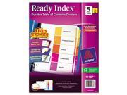 Avery Ready Index Customizable Table of Contents Multicolor Dividers AVE11187
