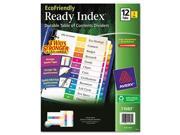 Avery Ready Index Customizable Table of Contents Multicolor Dividers AVE11083