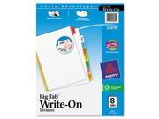 Avery Write On Big Tab Paper Dividers AVE23079