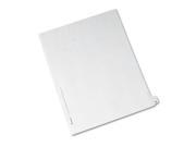 Avery Preprinted Legal Exhibit Index Tab Dividers with Black and White Tabs AVE82224