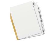 Avery Write On Big Tab Paper Dividers AVE23078