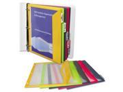 C Line Binder Pocket with Write On Index Tabs CLI06650