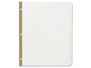 Office Essentials Index Dividers with White Labels AVE11337