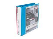 Universal Deluxe Round Ring View Binder UNV20733