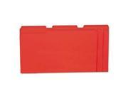 Universal One Colored Top Tab File Folders UNV10523