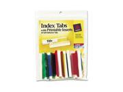 Avery Insertable Index Tabs with Printable Inserts AVE16239