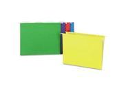 Universal One Bright Color Hanging File Folders UNV14121
