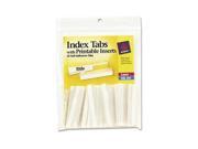 Avery Insertable Index Tabs with Printable Inserts AVE16241