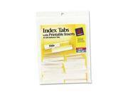 Avery Insertable Index Tabs with Printable Inserts AVE16230