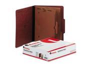 Universal Six Section Classification Folder with Pockets UNV10325