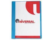 Universal One Clear Front Report Cover with Fasteners UNV56101