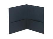 Universal Two Pocket Portfolios with Textured Covers UNV56638