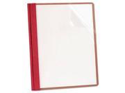 Oxford Earthwise 100% Recycled Clear Front Report Cover OXF57871