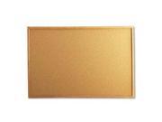 Universal Cork Board with Oak Style Frame UNV43603