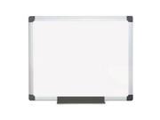 MasterVision Value Lacquered Steel Magnetic Dry Erase Board BVCMA0307170