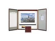 Quartet Marker Board Cabinet with Projection Screen QRT851