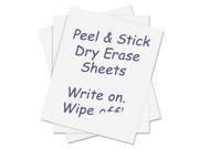 C Line Self Stick Dry Erase Sheets CLI57724