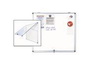 MasterVision Slim Line Enclosed Dry Erase Board BVCVT380109150