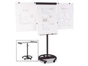 MasterVision 360 Multi Use Mobile Magnetic Dry Erase Easel BVCEA4806156