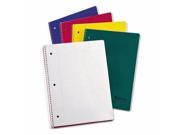 Oxford Earthwise 100% Recycled Single Subject Notebooks TOP25206