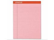Universal Fashion Colored Perforated Ruled Writing Pads UNV35889