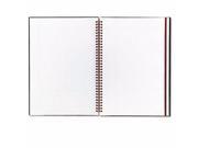 Black n Red Twin Wire Poly Cover Notebook JDKE67008