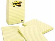 Post it Notes Original Pads in Canary Yellow MMM6605PK