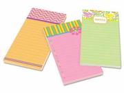 Post it Notes Super Sticky Printed Note Pads MMM7366OFF3