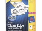 Avery Premium Clean Edge Business Cards AVE5870