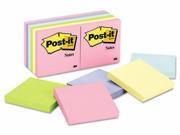 Post it Notes Original Pads in Marseille Colors MMM654AST