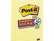 Post it Notes Super Sticky Pads in Canary Yellow MMM6605SSCY