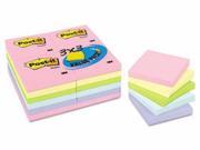 Post it Notes Original Pads in Marseille Colors MMM65424APVAD