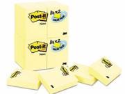 Post it Notes Original Pads in Canary Yellow MMM65324VADB