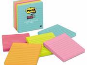 Post it Super Sticky Pads in Miami Colors MMM6756SSMIA