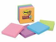 Post it Notes Super Sticky Pads in Marrakesh Colors MMM6545SSAN