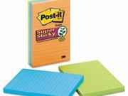 Post it Notes Super Sticky Pads in Marrakesh Colors MMM6603SSAN