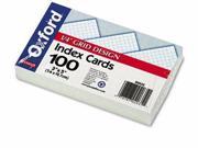 Oxford Grid Index Cards OXF02035