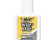 BIC Wite Out Brand Quick Dry Correction Fluid BICWOFQD12WE