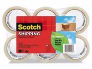 Scotch Greener Commercial Grade Packaging Tape MMM3750G6