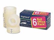 Highland Invisible Permanent Mending Tape MMM6200K6