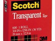 Scotch Transparent Tape MMM600341296