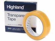 Highland Transparent Tape MMM591012592