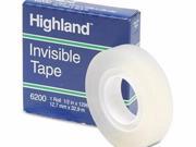 Highland Invisible Permanent Mending Tape MMM6200121296