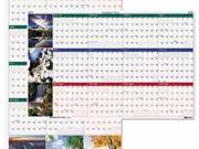 House of Doolittle Earthscapes 100% Recycled Nature Scenes Reversible Erasable Yearly Wall Calendar HOD3930