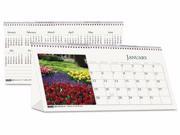 House of Doolittle Earthscapes 100% Recycled Garden Desk Tent Monthly Calendar with Photos HOD309